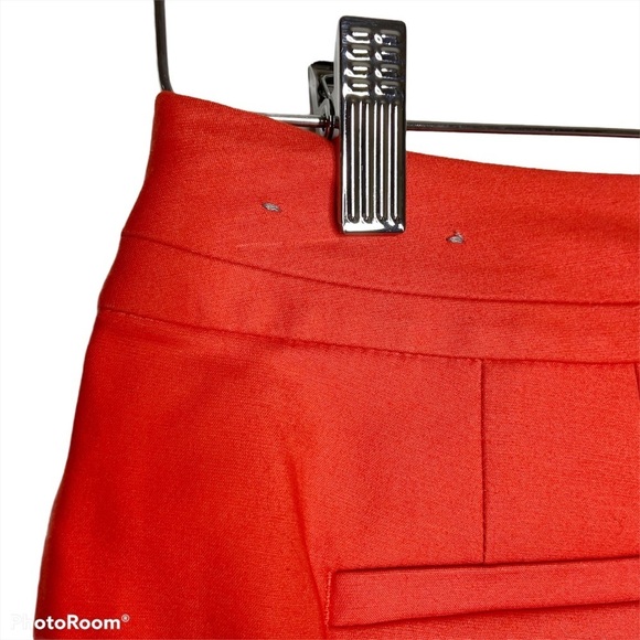 Ann Taylor Factory Orange Colorful Signature Cropped Pants - Picture 5 of 10